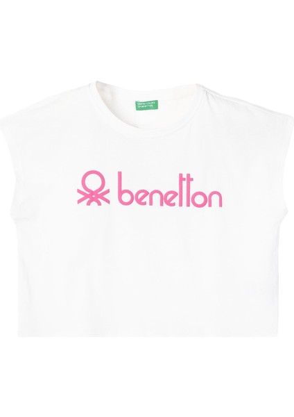 United Colors Of Benetton Kız Çocuk Tshirt BNT-G21223