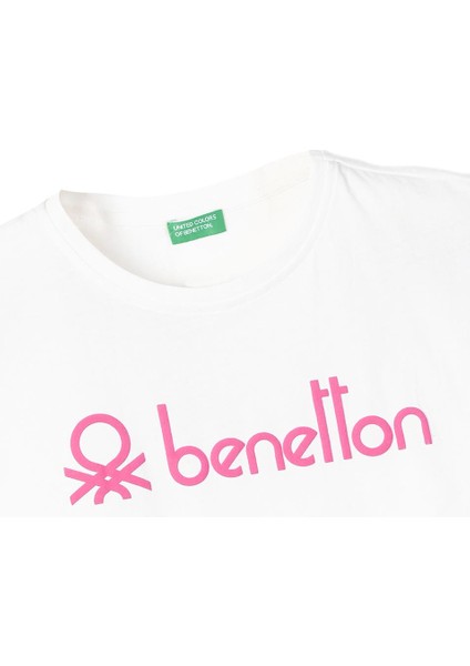 United Colors Of Benetton Kız Çocuk Tshirt BNT-G21223