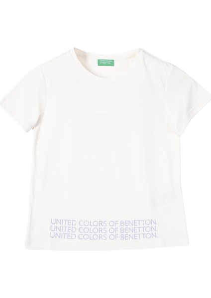 United Colors Of Benetton Kız Çocuk Tshirt BNT-G21286