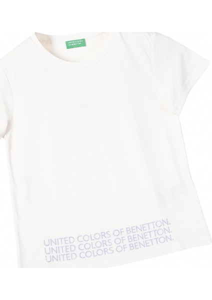 United Colors Of Benetton Kız Çocuk Tshirt BNT-G21286