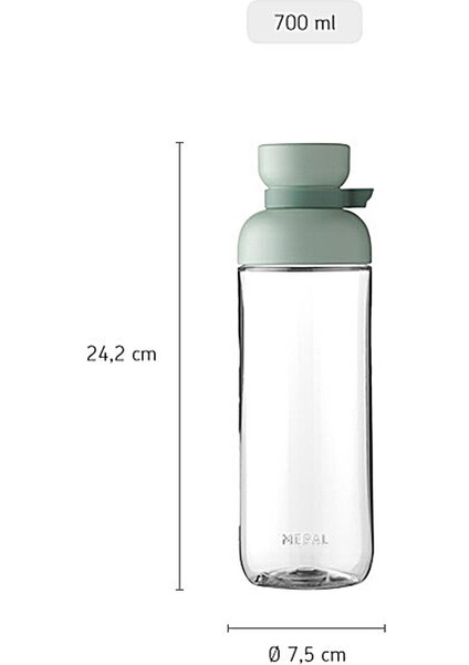Water Bottle Vita Su Şişesi 700 ml