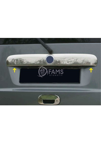 Fiat Doblo Krom Bagaj Çıtası 2006-2010 Paslanmaz Çelik modelleri