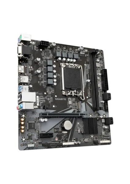 Gıgabyte H610M-H Intel® H610 Motherboard DDR5 With 6+1+1 Hybrid Phases Digital Vrm Design Pcıe