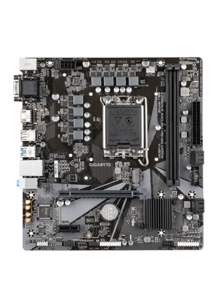 Gıgabyte H610M-H Intel® H610 Motherboard DDR5 With 6+1+1 Hybrid Phases Digital Vrm Design Pcıe