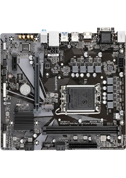 Gıgabyte H610M-H Intel® H610 Motherboard DDR5 With 6+1+1 Hybrid Phases Digital Vrm Design Pcıe