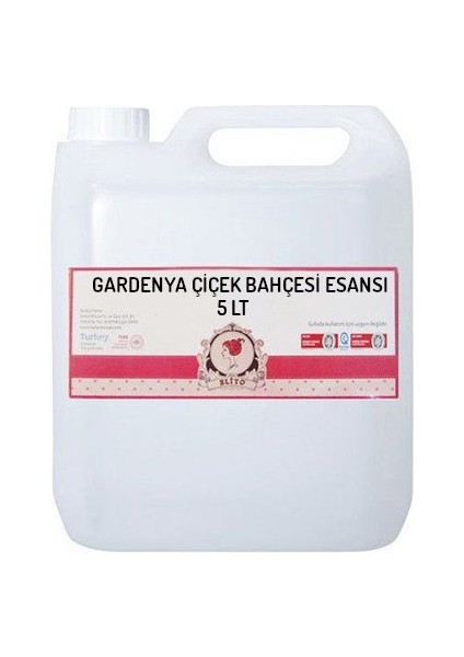 Premium Gardenya Çiçek Bahçesi Esansı 5 litre