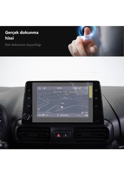Fiat Doblo Combı 8 Inç Mat Ekran Koruyucu Multimedya fırsatları