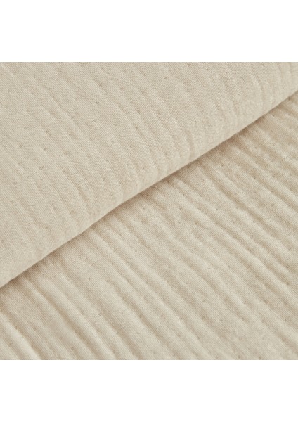 Minel Çift Kişilik Pike Yatak Örtüsü Seti Bej indirimleri