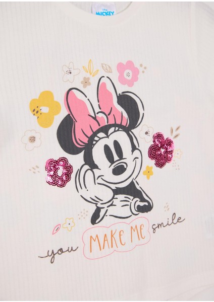 Minnie Mouse Lisanslı Kız Çocuk 2'li Takım MN21802