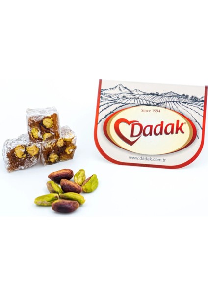 Pudra Şekerli Antep Fıstıklı Mini Lokum 200 gr