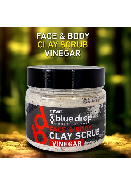 Blue Drop Killi Yüz Ve Vücut Scrub Sirkeli 480 Ml