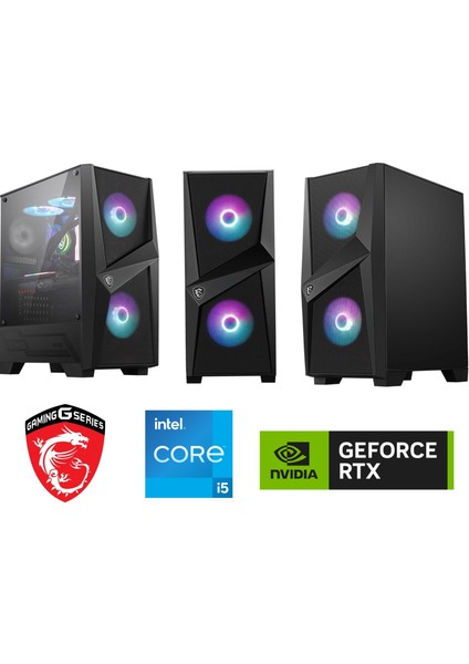 Gaming Pc Ddr4 - 8 GB Rtx 4060 - Intel I5 14400F- 16GB Ddr4 Ram - 1 Tb M.2 SSD - Windows 11 Pro