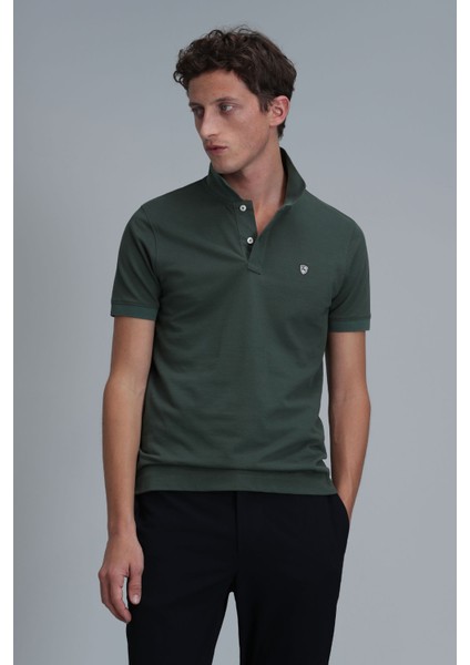 Erkek Laon Smart Polo T-Shirt 111040164 Yeşil