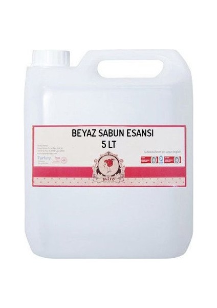 Premium Beyaz Sabun Esansı 5 litre