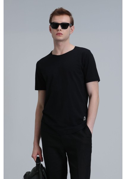 Erkek Junya Basic T-Shirt 111020203 Siyah