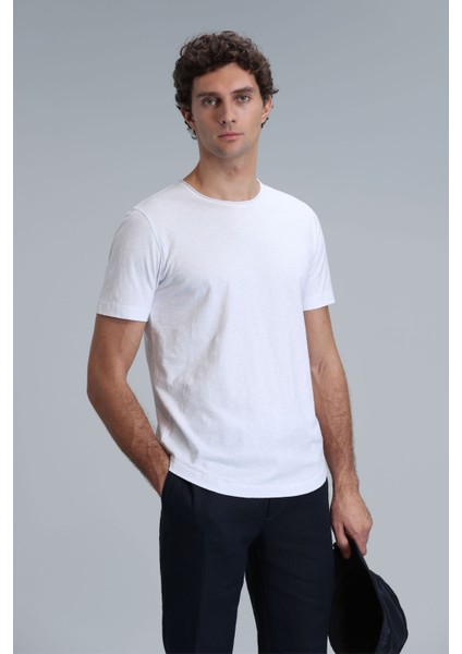 Erkek Junya Basic T-Shirt 111020203 Beyaz