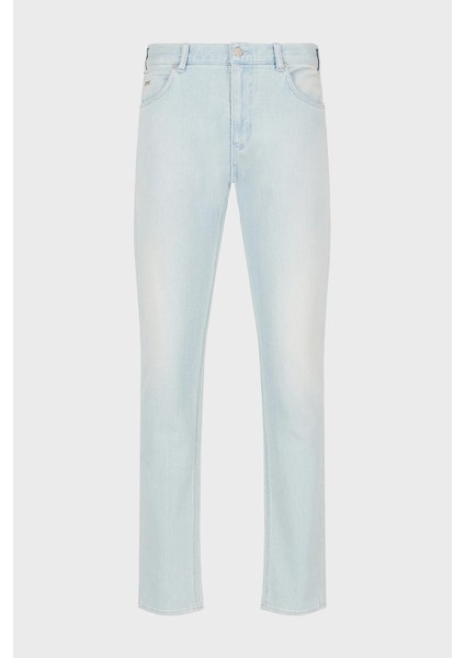 J16 Düşük Bel Slim Fit Düz Paça Jeans Erkek Kot Pantolon 3D1J16 1D13Z 0943 indirimleri
