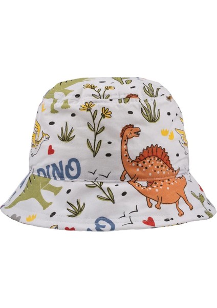 Erkek Bebek Şapka Dino Fötr