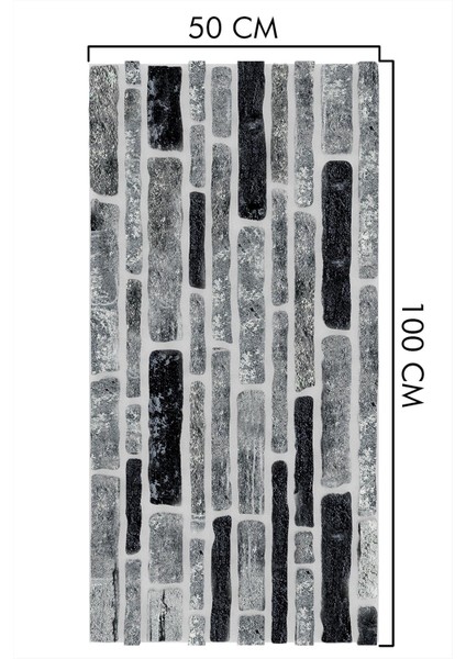 Dekor Tuğla Desenli Strafor Köpük Duvar Yapkar Kaplama Paneli 3 Boyutlu 600-002