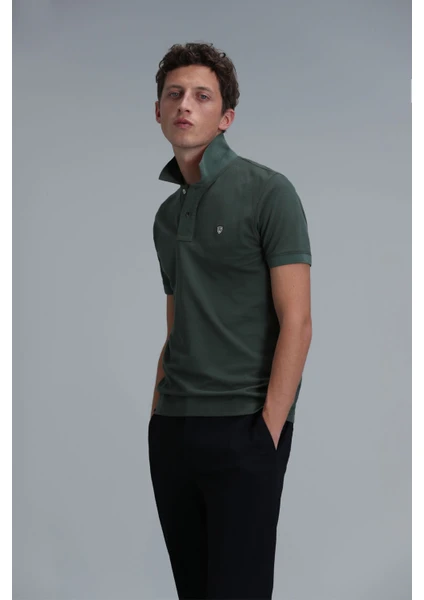 Erkek Laon Smart Polo T-Shirt 111040164 Yeşil