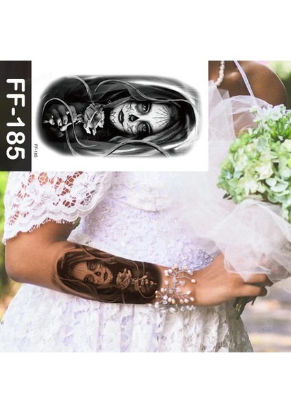 Gerçekçi Geçici Kadın Çiçek Dövme Tattoo fiyatları