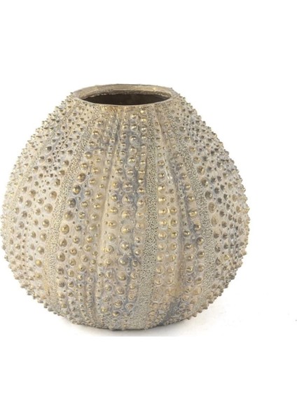 Sarı Mercan Resin Vazo