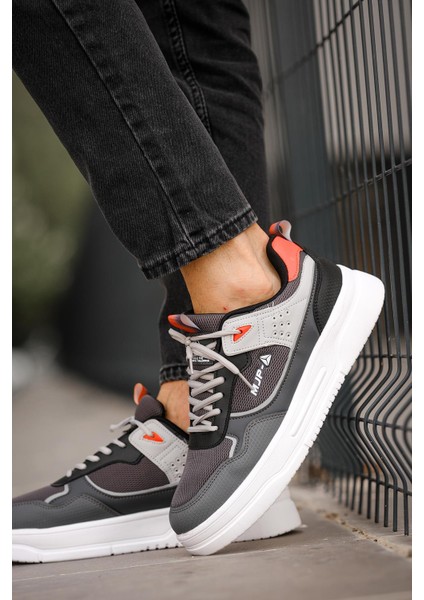 Mj 2282 Bağcıklı Kalın Taban Erkek Sneaker modelleri