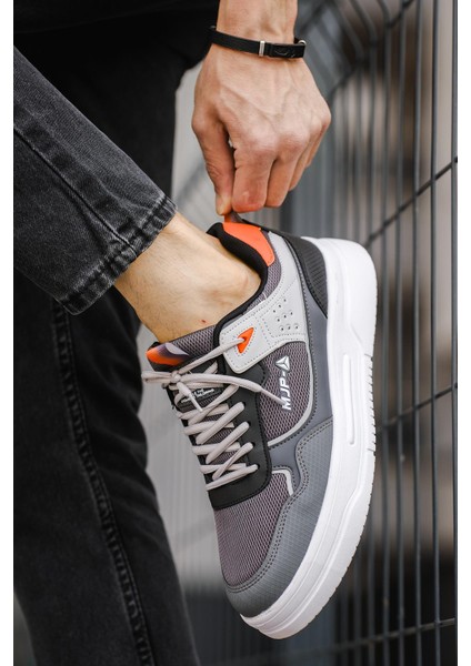 Mj 2282 Bağcıklı Kalın Taban Erkek Sneaker fırsatları