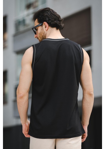 Mozi Mikro Polyester Slim Fit Performans Antrenman Sporcu Erkek Atlet