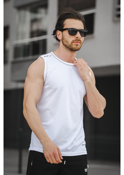 Mozi Mikro Polyester Slim Fit Performans Antrenman Sporcu Erkek Atlet