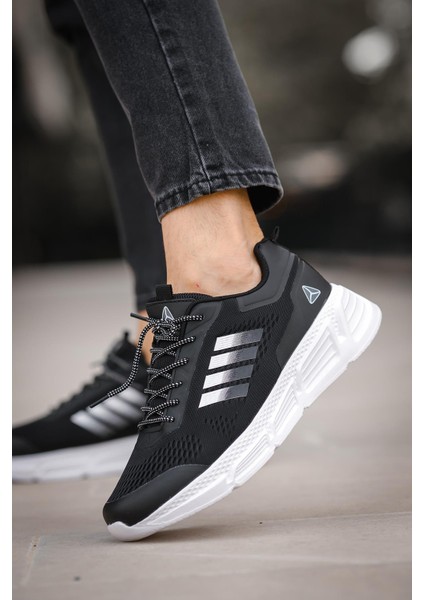 Mj 2155 Nefes Alabilen Bağcıklı Rahat Kalın Taban Erkek Sneaker