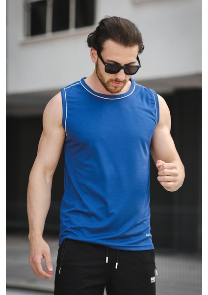 Mozi Mikro Polyester Slim Fit Performans Antrenman Sporcu Erkek Atlet