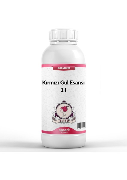 Premium Kırmızı Gül Esansı 1 litre