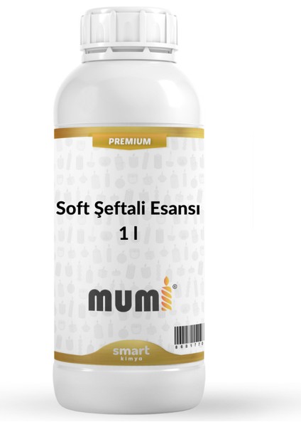 Premium Mum Esansı Soft Şeftali 1 Lt