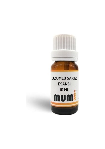 Premium Mum Esansı Üzümlü Sakız 10 ml