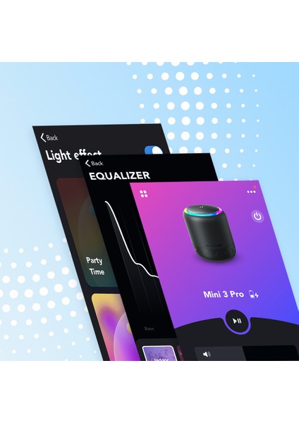 SoundCore Mini 3 Pro Bluetooth Hoparlör - RGB LED - 6W Ses Bombası - IPX7 Suya Dayanıklılık - 15 Saate Varan Şarj - Kırmızı (Anker Türkiye Garantili)