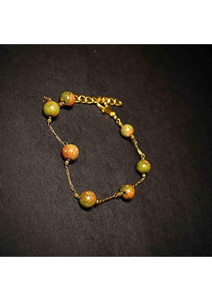 Unakit 6 mm Bileklik Doğal Taş fiyatları