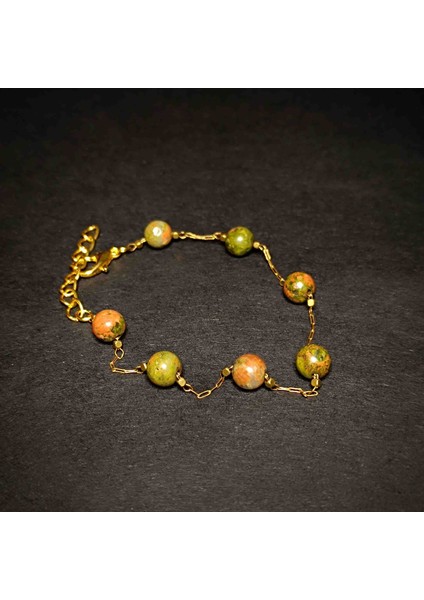 Unakit 6 mm Bileklik Doğal Taş fırsatları