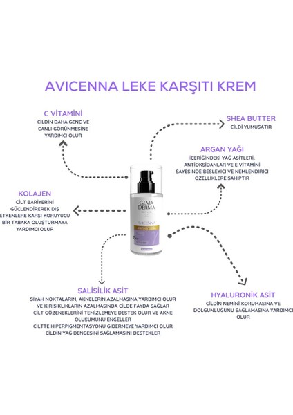 Avicenna Leke Karşıtı Krem 35 Spf 100 ml