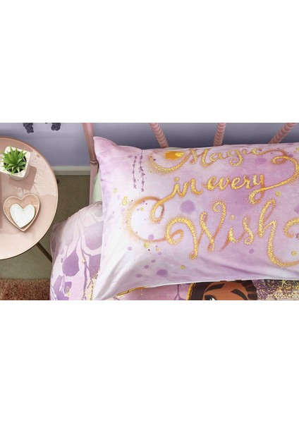 Outlet Disney Magic Wish Pamuk Çarşaf ve Yastık Kılıfı Seti modelleri