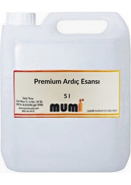 Premium Ardıç Mum Esansı 5 Litre