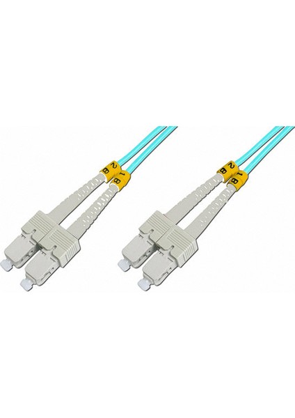 Bc-Fo-5scsc-0.5/3 0.5 mt Sc-Sc 50/125 Om3 Multimode Duplex Patch Cord Kablo