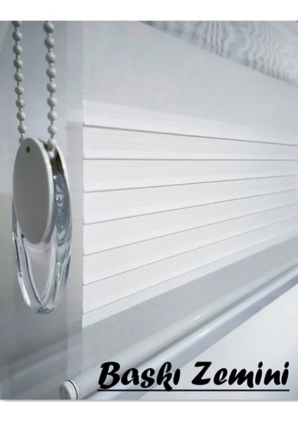 Siyah Asaletli Kaplan Baskılı Zebra Perde fiyatları