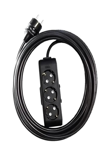 Multi-Let Siyah 3'lü 30 Metre Topraklı Çocuk Korumalı Grup Priz (3x2.5 Ttr Tam Bakır Kalın Kablolu) fiyatları