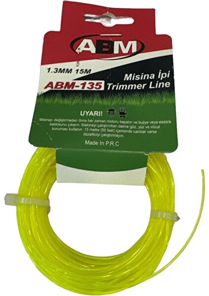 Abm 135 1,3 mm 15 mt tırpan Misine