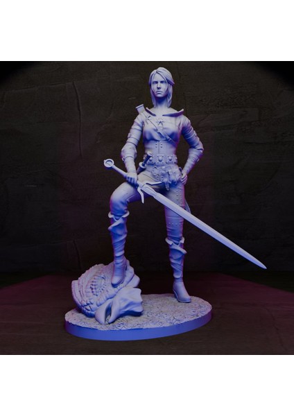 Witcher 3 Wild Hunt Ciri Figürü 20 cm