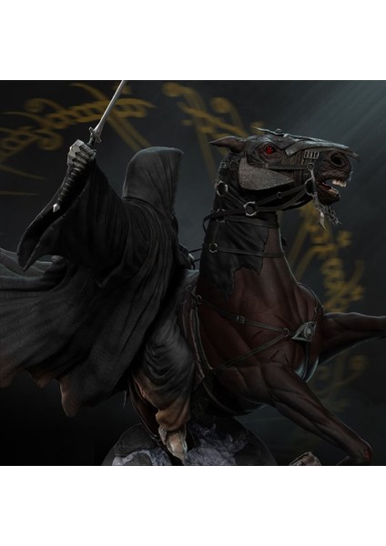 The Lord Of The Rings Nazgul - Witch King - Angmar Figürü 25CM