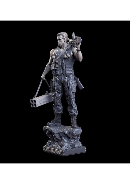 Arnold Schwarzenegger Commando Figürü 25CM