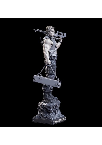 Arnold Schwarzenegger Commando Figürü 25CM