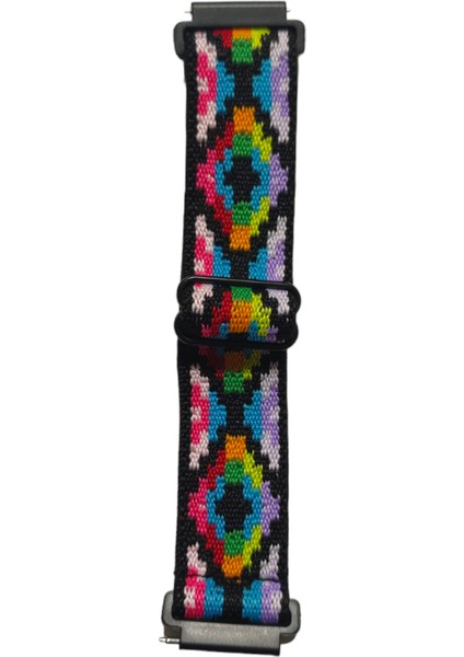 20 mm Universal Örgü Tokalı Bant Kordon Akıllı Pimli Renkli Kilim fiyatları